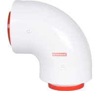 Начальный участок ROMMER Rca-6010-210190 90 гр. 60/100, хомут в комплекте + втулка d60 l-50 RG0091CSP6JLAP