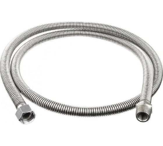 Сильфонная подводка для газа ELKA 1/2" 1,0 м., вн/нар 772055В