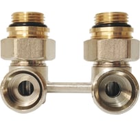 Узел подключения радиатора Unipak h-образный arrowhead element, угловой, 3/4"- 1/2" 216132