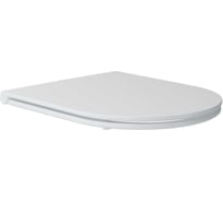 Сиденье для унитаза Art&Max TORINO тонкое, с плавным закрывание soft close, дюропласт, металлическое крепление AM823SC