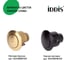 Кнопка слива для арматуры IDDIS 1-ур, 38 мм, хром 92038SB1AR 5