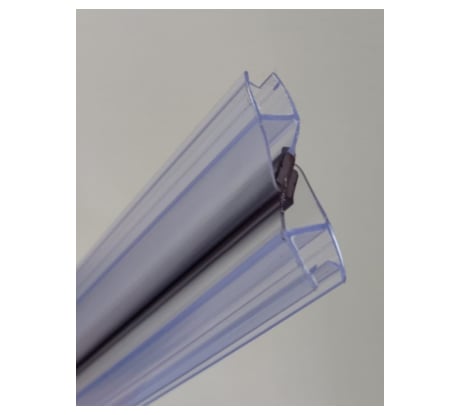 Уплотнительный магнитный профиль для распашной двери SERVICE PLUS 90/180, t=8 мм, l=2200 мм, пвх, прозрачный BK-708T8