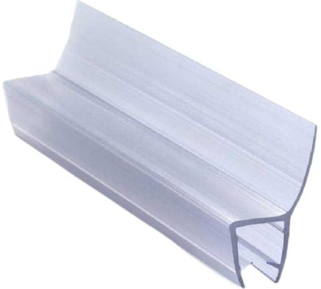 Уплотнительный профиль распашной двери SERVICE PLUS со стороны петель, 135, t=8 мм, l=2200 мм, пвх, прозрачный BK-704T8