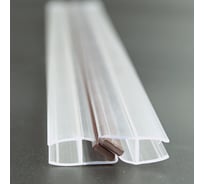 Магнитный уплотнительный профиль SERVICE PLUS 90 скошенный, для стекла 8 мм, 2200 мм, premium PVH04-915KW8