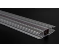 Магнитный уплотнительный профиль SERVICE PLUS прямой угол, 8 мм, 2200 мм, premium PVH04-901KW8