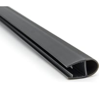 Уплотнительный ПВХ-профиль SERVICE PLUS для стекла 8 мм, 2500 мм, premium PVH04-906GFM8