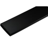 Труба SERVICE PLUS 30x10x1.5 мм, l-3000, sus304, черный Т06-730SUS304/BL