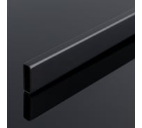Труба SERVICE PLUS 30/10/1.5 мм, 3000 мм, grit 10k, черный матовый, sus304 Т02-707BLK-GRIT10K/sus304