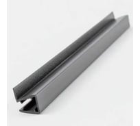 Уплотнительный ПВХ-профиль SERVICE PLUS для стекла 8 мм, 2200 мм, premium PVH04-403/7GFM8
