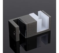 Нижняя направляющая SERVICE PLUS двойная, графит матовый, sus304 N02-402GFM/sus304