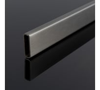 Труба SERVICE PLUS 30/10/1.5 мм, 3000 мм, grit 10k, графит матовый, sus304 Т02-707GRF-GRIT10K/sus304