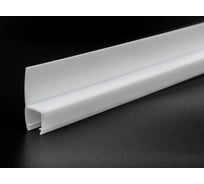 Уплотнительный ПВХ-профиль SERVICE PLUS для стекла 8 мм, 2500 мм 2 PVH04-909WM8