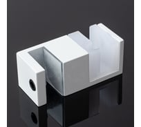 Нижняя направляющая SERVICE PLUS двойная, белый матовый, sus304 N02-402WM/sus304
