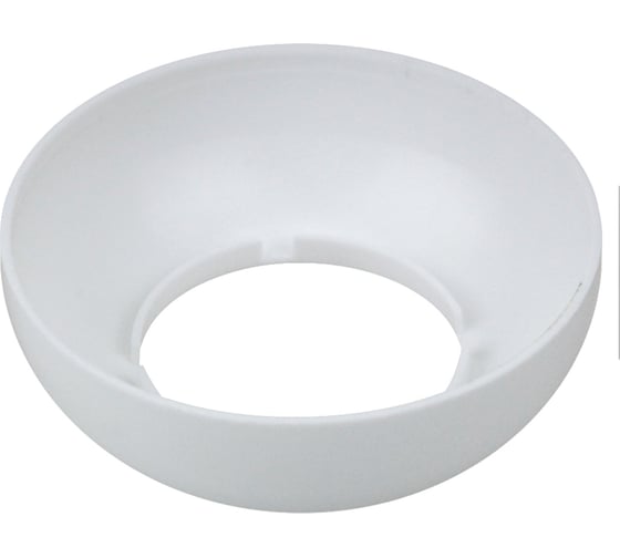 Чашка отражатель для сифонов MasterProf 90x50x30мм, пластик, белая ИС.110619