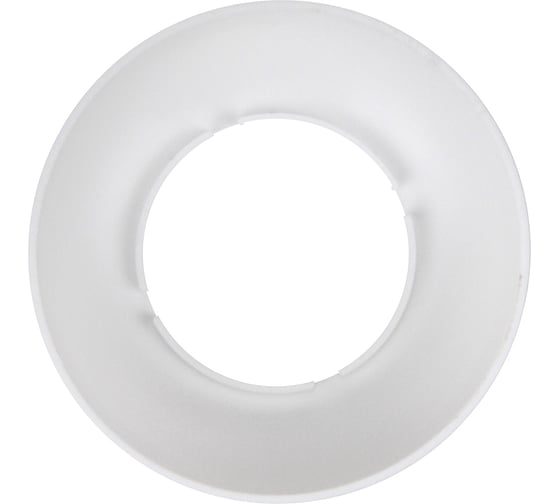 Чашка отражатель для сифонов MasterProf 90x50x30мм, пластик, белая ИС.110619