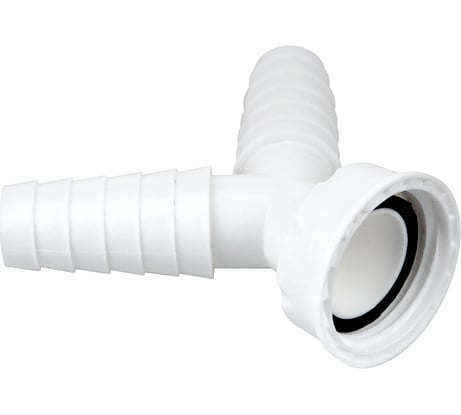 Двойной штуцер к сифону для подключения бытовой техники MasterProf с хомутами ИС.110620