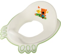Детская накладка на унитаз Пластишка с декором ми-ми-мишки (зеленый) 431329309