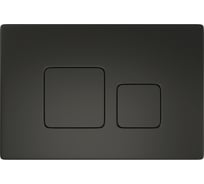 Клавиша смыва Teymi Kati двойной смыв, черный матовый T70203BM ЦБ-00266822
