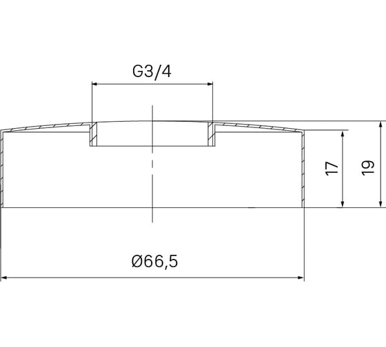 Отражатель для смесителя IDDIS цилиндр, хром, d-66, h-19, 2 шт 982C19C0SM