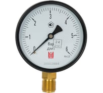 Манометр ДМ 1 Т2 100 Р (0-6) бар, кл.1.5, G1/2" BD 1151100018