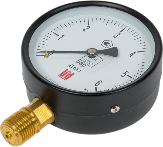 Манометр ДМ 1 Т2 100 Р (0-6) бар, кл.1.5, G1/2" BD 1151100018