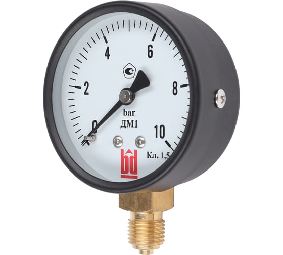 Манометр ДМ 1 Т2 063 Р (0-10) бар, кл.1.5, G1/4" BD 1151100011