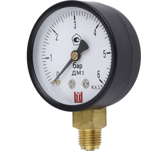 Манометр ДМ 1 Т2 063 Р (0-6) бар, кл.1.5, G1/4" BD 1151100010