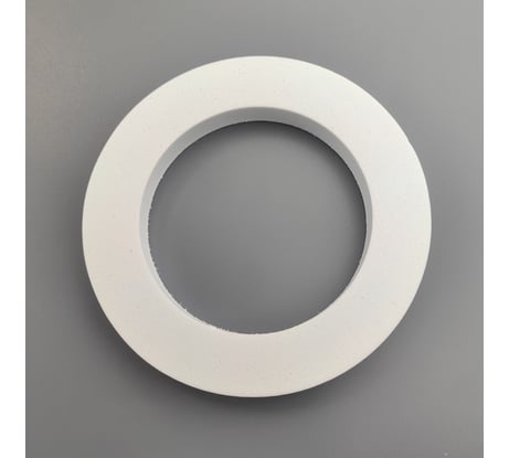 Прокладка между бачком и унитазом HG 12 мм круглая 105х70 мм, ЭВА, белая 4962732
