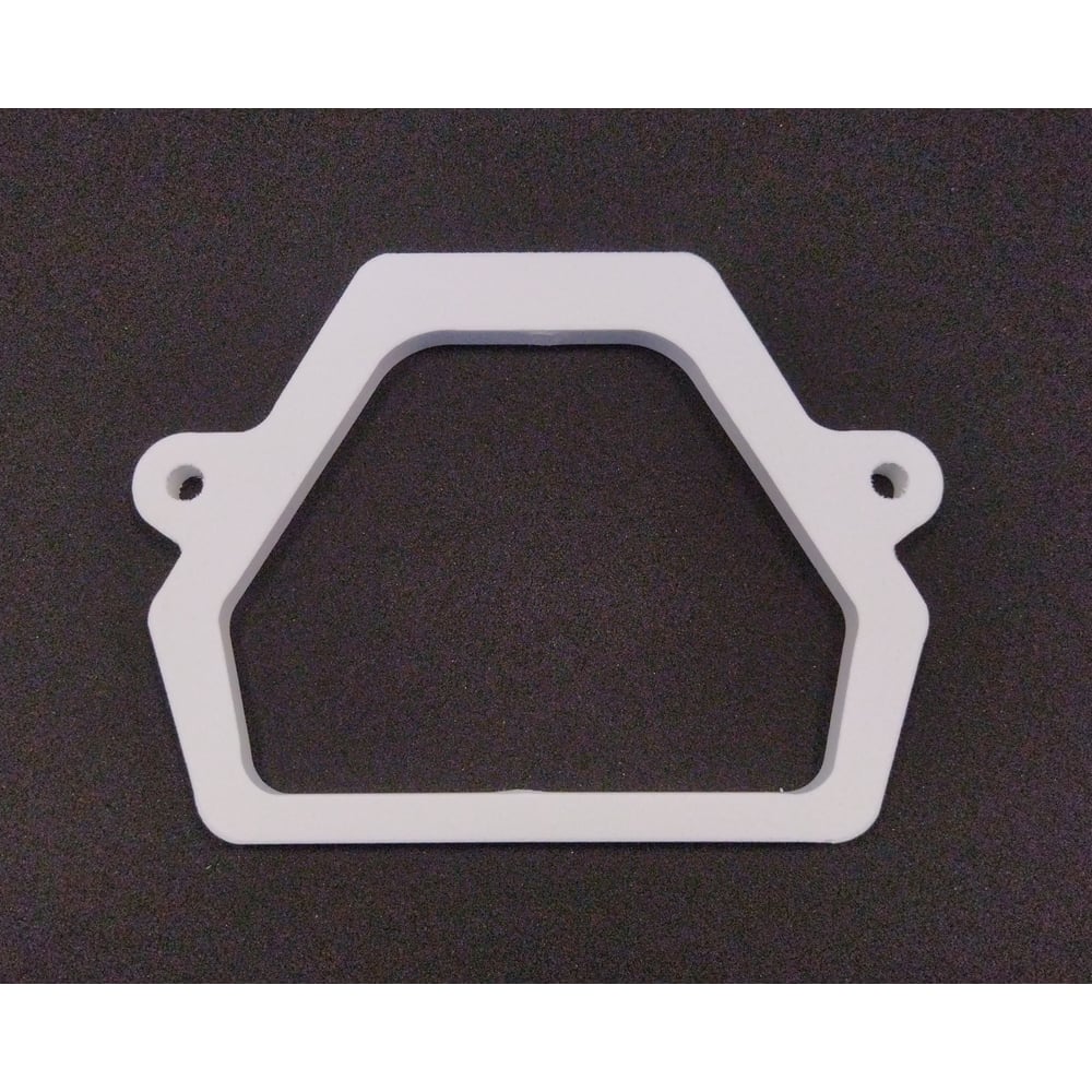 Прокладка между бачком и унитазом HG 8 мм трапецевидная, ЭВА, белая ...