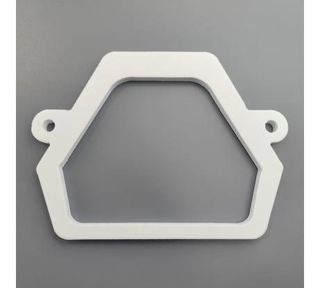 Прокладка между бачком и унитазом HG 8 мм трапецевидная, ЭВА, белая 140х190 мм 4962756