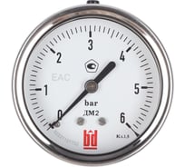 Манометр ДМ 2 063 Т (0-6) бар, кл.1.5, G1/4" DIN CASE BD 1153100001