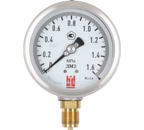 Манометр ДМ 2 100 Р (0-1.6) МПа, кл.1.0, М20x1.5 BD 1152100006