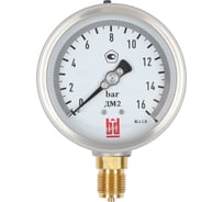 Манометр ДМ 2 100 Р (0-16) бар, кл.1.0, G1/2" BD 1152100010