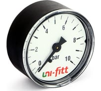 Аксиальный манометр 10бар, диаметр 50мм, 1/4Н Uni-Fitt 300P3020