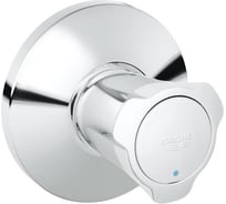 Внешняя часть вентиля GROHE Costa L синяя маркировка, хром 19806001
