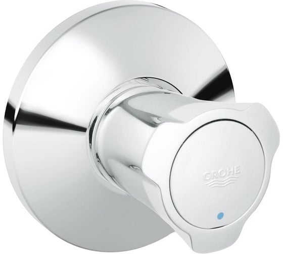 Внешняя часть вентиля GROHE Costa L синяя маркировка, хром 19806001 1