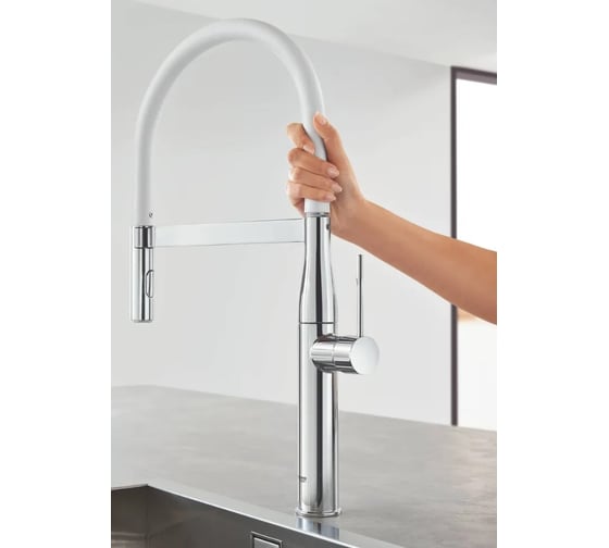 Гибкий шланг GROHE GROHFlexx для смесителя Essence, жемчужный 30321MW0