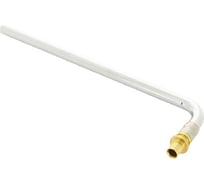 Аксиальная трубка Imperial ф20-300 мм, Г-образная, из нержавеющей стали, для подключения радиатора 760.66