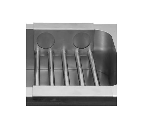 Решетка мойки для ног Тругор 400x200 мм, AISI 304, d 18 00278569