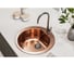 Выпуск для мойки с вертикальным переливом ALVEUS pop up anthracite с рамкой и заглушкой 1144852 2