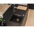 Выпуск для мойки с вертикальным переливом ALVEUS pop up bronze с рамкой и заглушкой 1144853 2