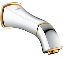 Настенный излив для ванны GROHE Grandera хром/золото 13341IG0