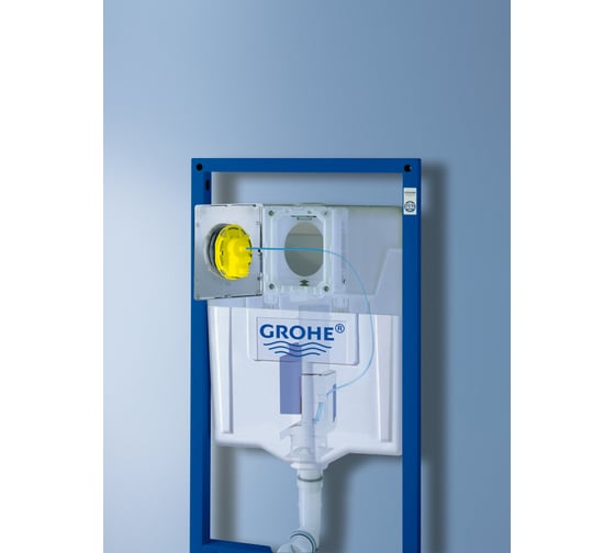 Панель смыва для унитаза GROHE Nova Cosmopolitan (3 режима смыва), матовый хром 38765P00