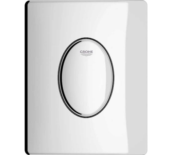 Панель смыва для унитаза GROHE Skate Air вертикальная (1 режим смыва), хром 38564000