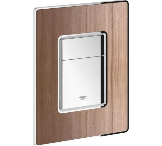 Панель смыва для унитаза GROHE Skate Cosmopolitan Wood (3 режима смыва), орех 38849HP0