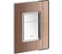 Панель смыва для унитаза GROHE Skate Cosmopolitan Wood (3 режима смыва), орех 38849HP0 1