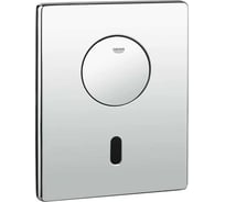 Панель смыва GROHE инфракрасная для унитаза Tectron Skate с дополнительным механическим смывом, хром 37419000