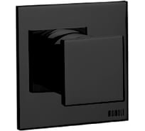 Встраиваемый переключатель Mamoli EUCLIDE на 3 потребителя Matt black 28540000C02K