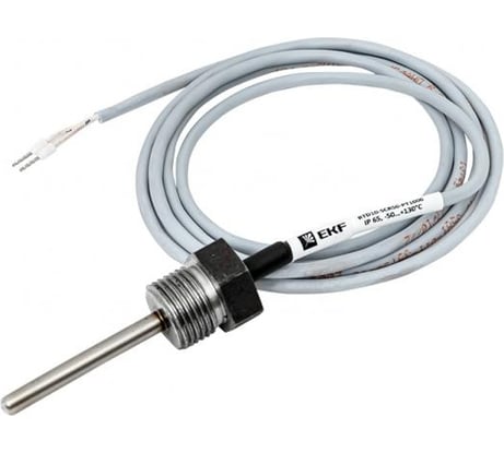 Погружной кабельный датчик температуры жидкости EKF 80 мм RTD10-SCR80-PT100