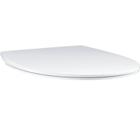 Сиденье для унитаза GROHE Bau Ceramic с микролифтом, альпин-белый 39898000